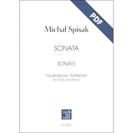 SPISAK, Michał - Sonata na skrzypce i fortepian (PDF)